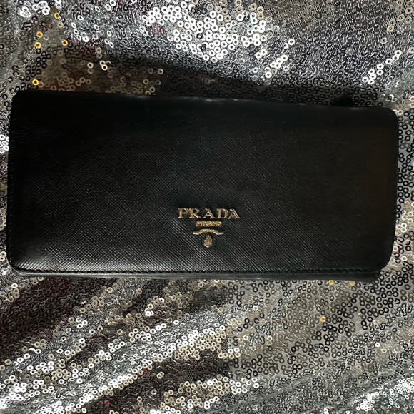Prada Saffiano Leather Wallet - Picture 3 of 17